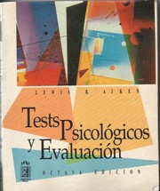 Cover of: Test psicologicos y evaluacion