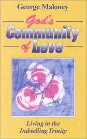 Cover of: God's Community of Love by George Maloney