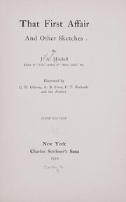 Cover of: That first affair: and other sketches