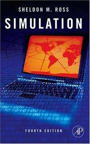 Cover of: Simulation, Fourth Edition by Sheldon M. Ross