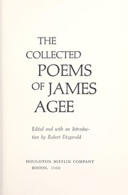 Cover of: The collected poems of James Agee.