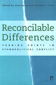 Cover of: Reconcilable Differences: Turning Points in Ethnopolitical Conflict
