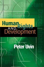 Cover of: Human Rights and Development