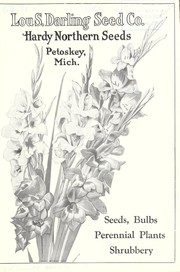 Cover of: Seeds, bulbs, perennial plants, shrubbery | Lou S. Darling Seed Company