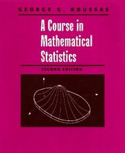 Cover of: A course in mathematical statistics