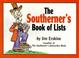 Cover of: The southerner's book of lists