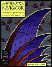 Cover of: Mathematica Navigator: Graphics and Methods of Applied Mathematics