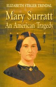 Cover of: Mary Surratt by Elizabeth Steger Trindal