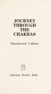 Cover of: Journey through the Chakras | Klausbernd Vollmar