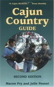 Cover of: Cajun country guide by Macon Fry