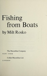 Cover of: Fishing from boats.