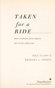 Cover of: Taken for a ride by Bill Vlasic
