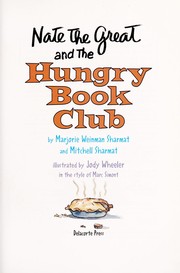 Cover of: Nate the Great and the hungry book club