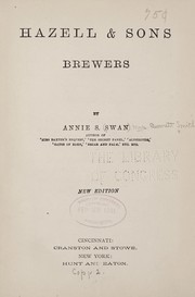 Cover of: Hazell & sons, brewers | Annie S. Swan