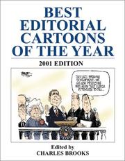 Cover of: Best Editorial Cartoons of the Year, 2001 (Best Editorial Cartoons of the Year)