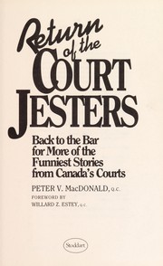 Cover of: Return of the court jesters by Peter V. MacDonald