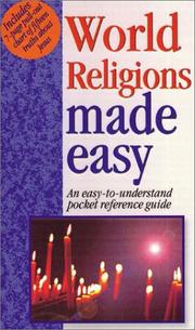 Cover of: World Religions Made Easy by Augustine of Hippo, Philip Schaff, Richard N. Longenecker, Mark Water, Mark Water