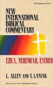 Cover of: Ezra, Nehemiah, Esther: Based on the New International Version (New International Biblical Commentary)