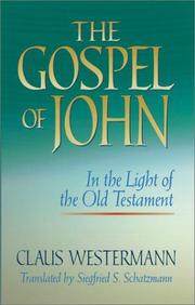 Cover of: The Gospel of John in the light of the Old Testament