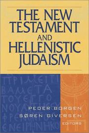 Cover of: The New Testament and Hellenistic Judaism by Peder Borgen, Søren Giversen editors.