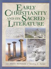 Cover of: Early Christianity and its Sacred Literature