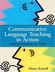 Cover of: Communicative Language Teaching in Action by 