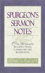 Cover of: Spurgeon's sermon notes by Charles Haddon Spurgeon