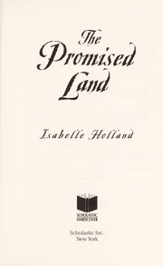 Cover of: The promised land by Isabelle Holland