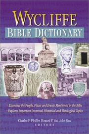 Cover of: Wycliffe Bible Dictionary | 