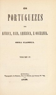 Cover of: Os Portuguezes em Africa, Asia, America, e Oceania