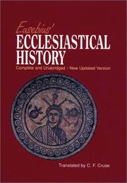 Cover of: Eusebius' Ecclesiastical History by Eusebius of Caesarea, C. F. Cruse