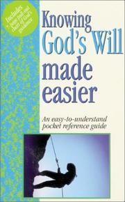 Cover of: Knowing God's Will Made Easier