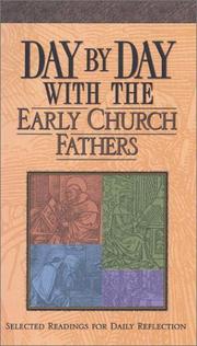 Cover of: Day by day with the early church fathers