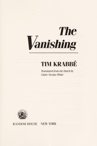 The vanishing by Tim Krabbé