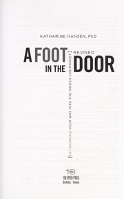 Cover of: A foot in the door | Katharine Hansen