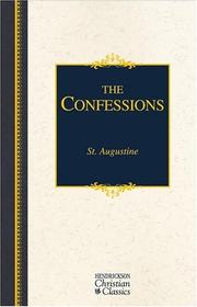 Cover of: Confessions (Hendrickson Christian Classics) by Augustine of Hippo
