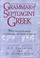 Cover of: Grammar of Septuagint Greek