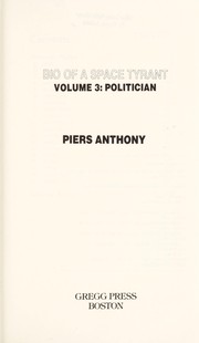 Cover of: Politician, volume 3 by 