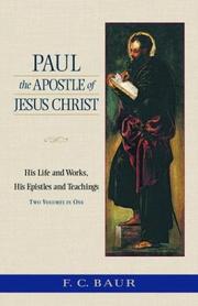 Cover of: Paul, the apostle of Jesus Christ