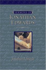 Cover of: Sermons Of Jonathan Edwards by Jonathan Edwards