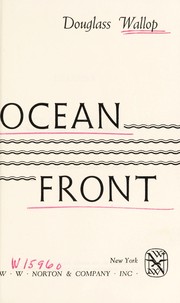 Cover of: Ocean front. | Wallop Douglass