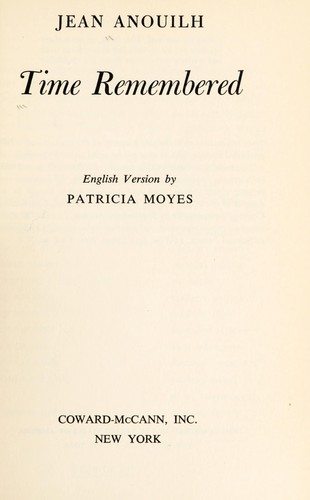 remembered. (1958 edition) Library
