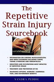 Cover of: The repetitive strain injury sourcebook by Sandra Peddie