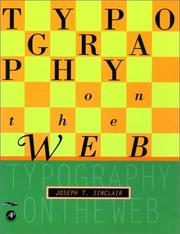 Cover of: Typography on the Web