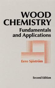 Cover of: Wood chemistry by Eero Sjöström