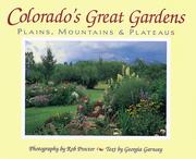 Cover of: Colorado's great gardens by Georgia Garnsey