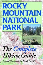 Cover of: Rocky Mountain National Park: the complete hiking guide