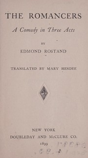 Cover of: The romancers | Edmond Rostand
