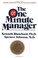 Cover of: The one minute manager