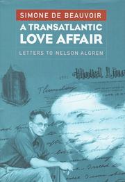 Cover of: A transatlantic love affair by Simone de Beauvoir